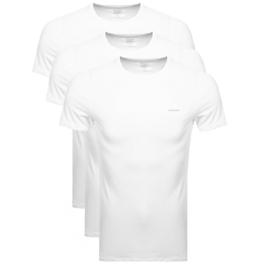 Alternative Image for ProductDiesel UMTEE Jake Triple Pack T Shirts White1
